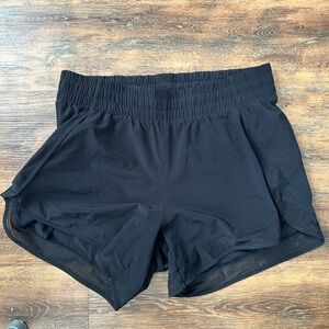 Athleta Black Athletic Shorts Lightweight Breathable
